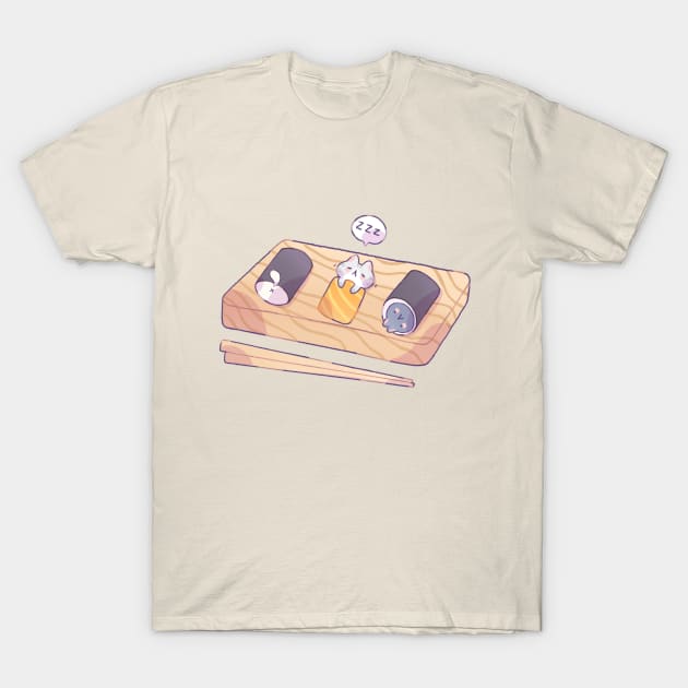 Sushi blanket T-Shirt by Milkkoyo